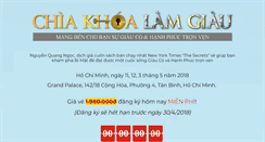 Desktop Screenshot of chiakhoalamgiau.com